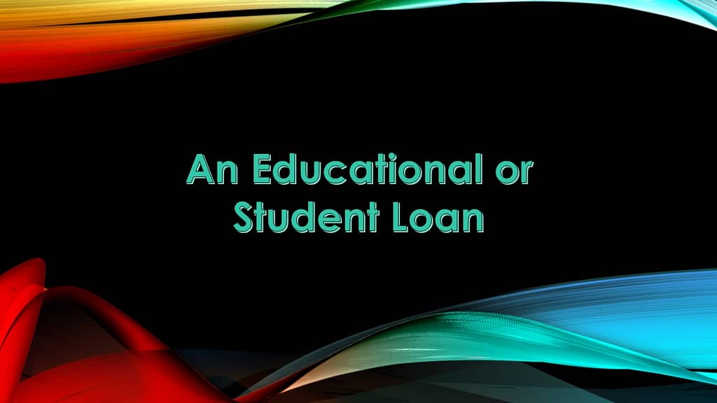 student loan