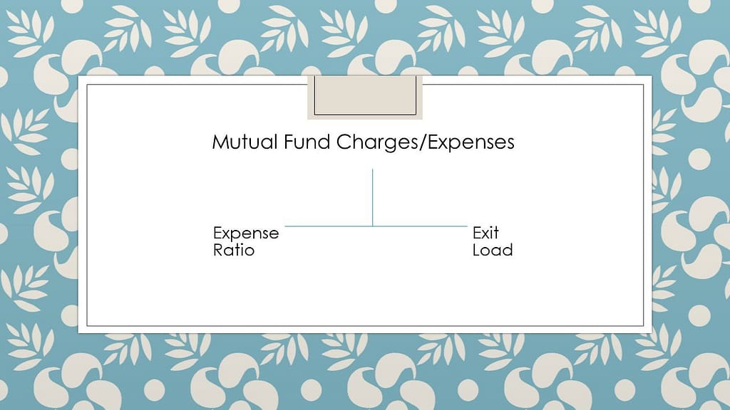 Expense Ratio and Exit Load