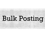 What is Bulk Posting in EPFO and SBI?